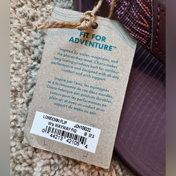 NWT Chaco Lowdown Flip Flop. Women’s size 7 - Picture 3 of 5